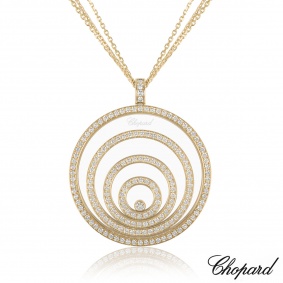 Chopard?Yellow Gold Happy Spirit Diamond Pendant 79/5430/0-20